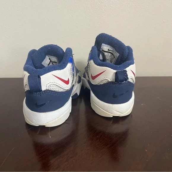Nike Air Max Speed Turf Size 6C Blue White Velcro Baby Toddler - Picture 4 of 11